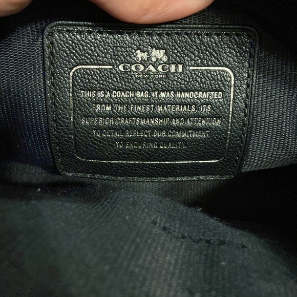 Coach metallic crossbody/clutch - Picture 9 of 13